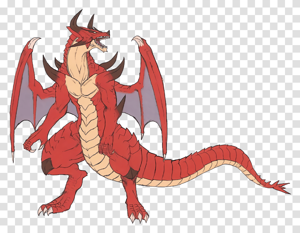 Ferd Red Dragon Concept Fire Emblem Path Of Radiance Dragon, Animal, Reptile, Crocodile Transparent Png
