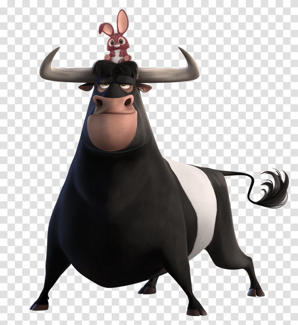 Ferdinand Front View, Bull, Mammal, Animal, Cattle Transparent Png