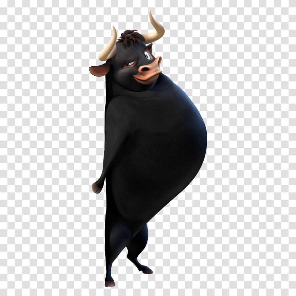 Ferdinand The Bull Standing Up, Hand, Animal, Mammal Transparent Png