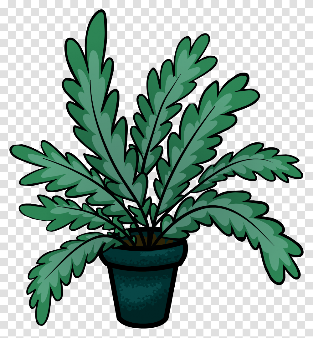 Fern Club Penguin Wiki Fandom Powered, Plant, Leaf, Pineapple, Fruit Transparent Png