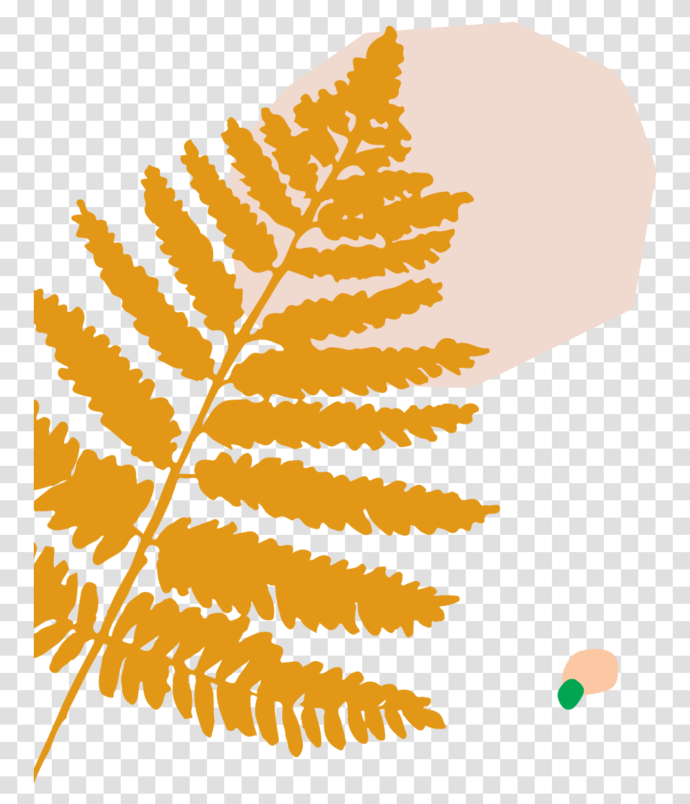 Fern Leaf Watercolor Art Print, Plant, Veins Transparent Png