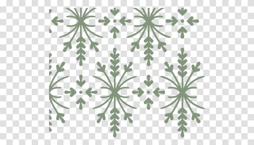 Fern, Rug, Pattern, Snowflake, Tree Transparent Png