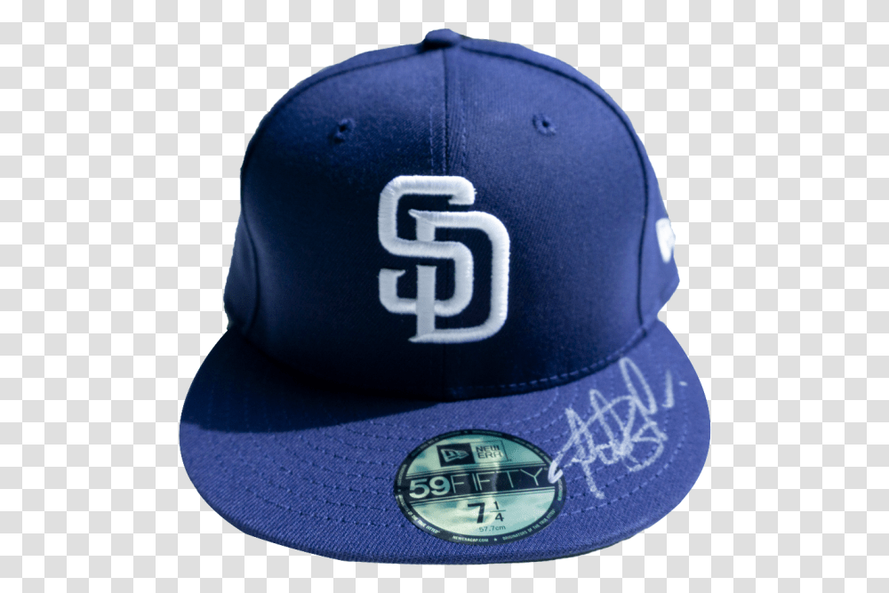 Fernando Tatis Jr Autographed Navy Amp White Padres Hat Baseball Cap, Apparel, Wristwatch Transparent Png