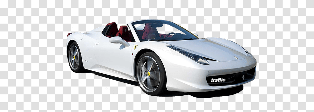 Ferrari 458 Italia Spider Traffic Rent A Supercar Ferrari 458 White, Vehicle, Transportation, Convertible, Sports Car Transparent Png