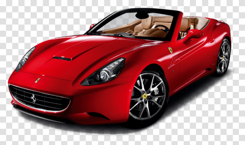 Ferrari California 4 Image Ford Mustang Red Car, Vehicle, Transportation, Automobile, Convertible Transparent Png