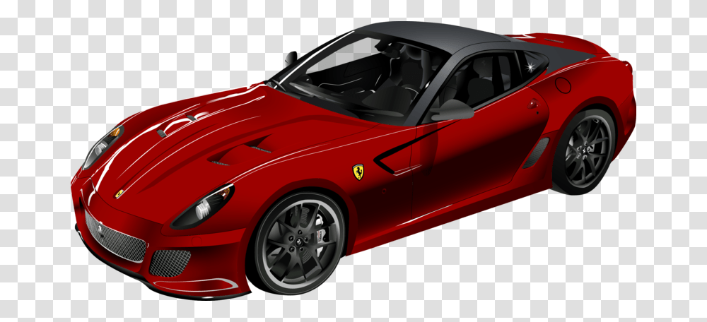 Ferrari Car Background Background Toy Car, Vehicle, Transportation, Automobile, Convertible Transparent Png