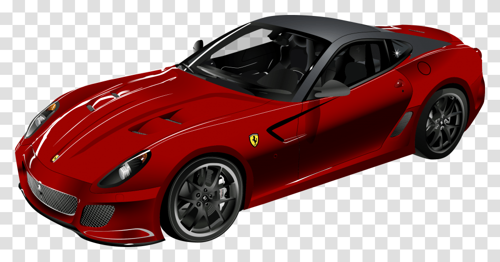 Ferrari, Car, Convertible, Vehicle, Transportation Transparent Png