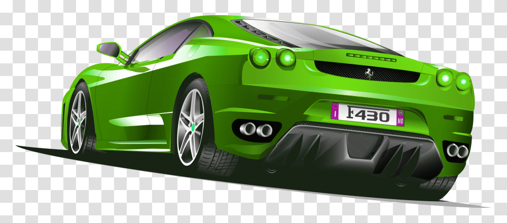Ferrari Clip Art Transprent, Car, Vehicle, Transportation, Sports Car Transparent Png