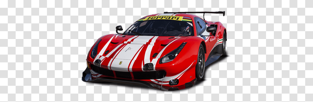Ferrari Competizioni Gt Race Car, Sports Car, Vehicle, Transportation, Automobile Transparent Png
