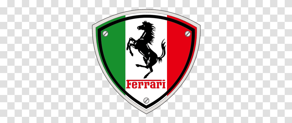 Ferrari Emblem Hd Wallpaper Logo Ferrari Hd, Armor, Shield, Person, Human Transparent Png