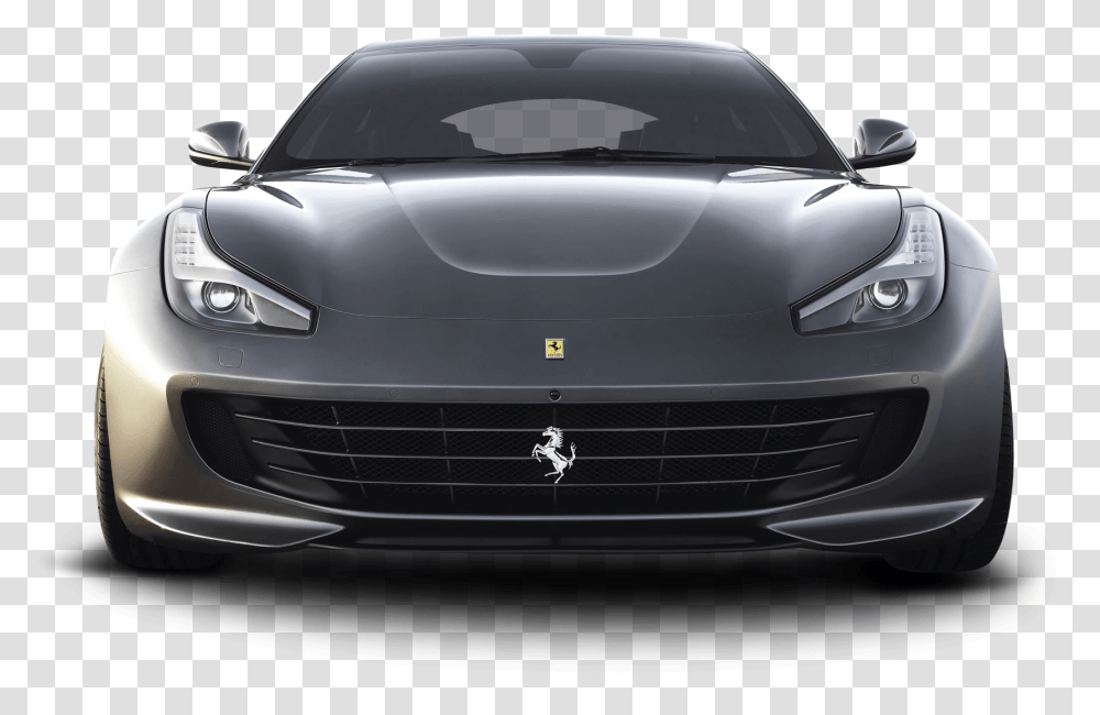 Ferrari Front View Car Front View, Vehicle, Transportation, Sports Car, Windshield Transparent Png
