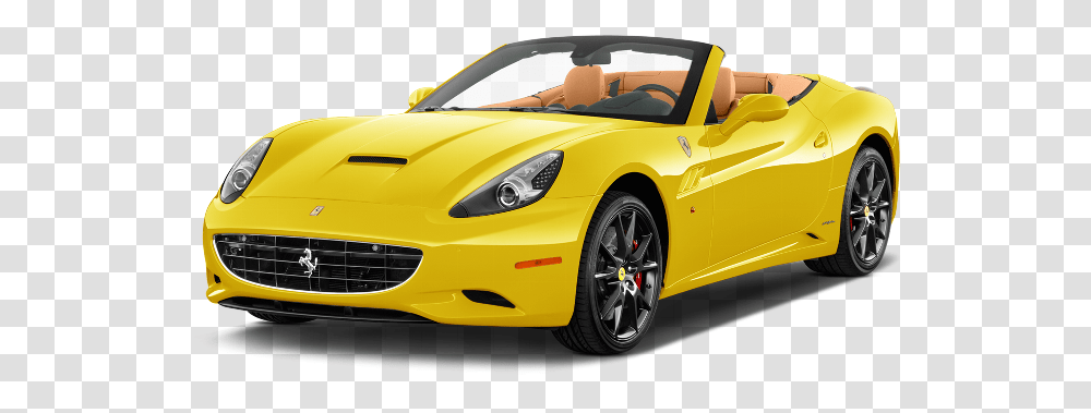 Ferrari Images Free Download Yellow Ferrari Car, Vehicle, Transportation, Automobile, Convertible Transparent Png