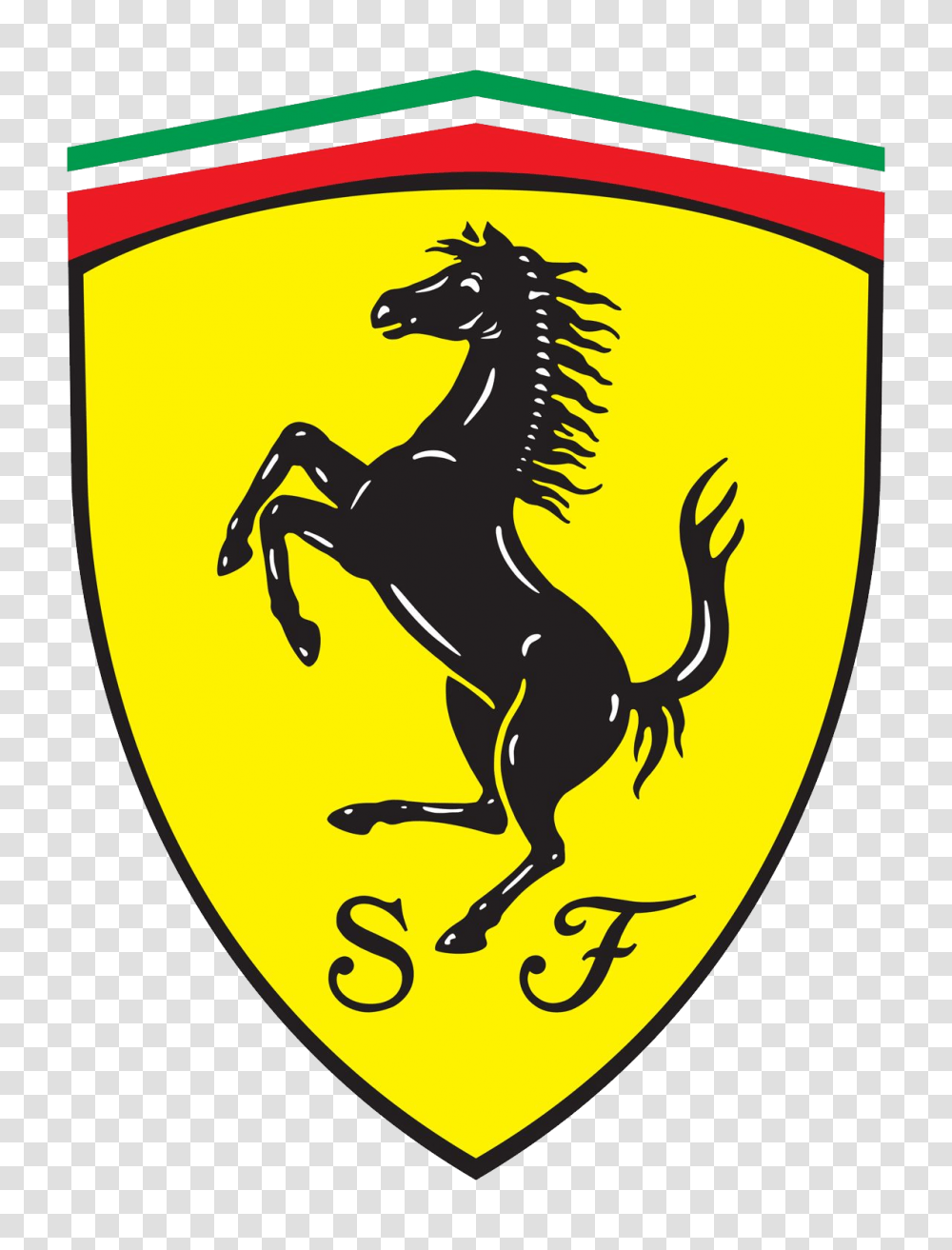 Ferrari Logo Image, Armor, Trademark, Shield Transparent Png