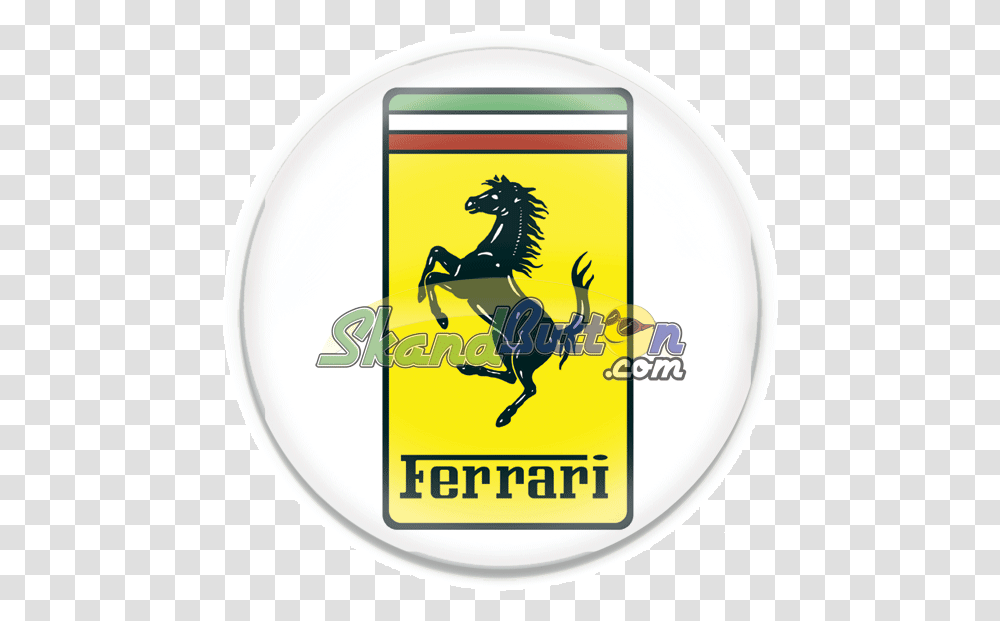 Ferrari Logo Logo Ferrari, Symbol, Emblem, Badge, Horse Transparent Png