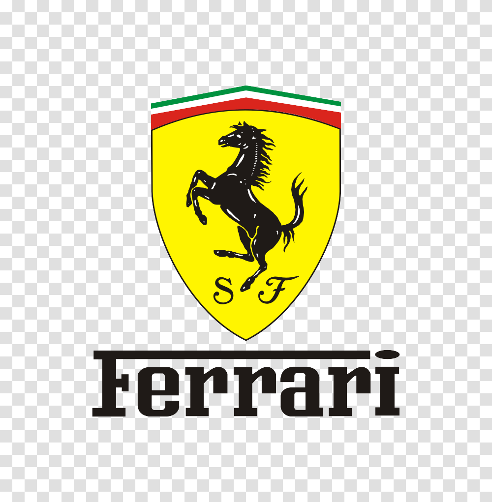 Ferrari Logo Photo Arts, Trademark, Emblem, Horse Transparent Png