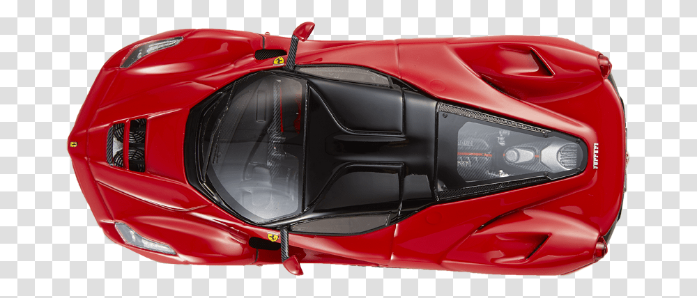 Ferrari Photo Ferrari Top View, Car, Vehicle, Transportation, Sports Car Transparent Png