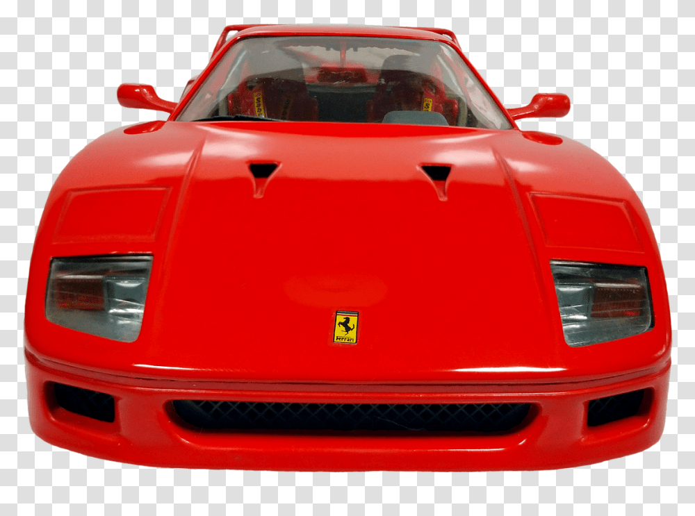 Ferrari Racing Car Model Race Car Front View, Vehicle, Transportation, Sports Car, Coupe Transparent Png