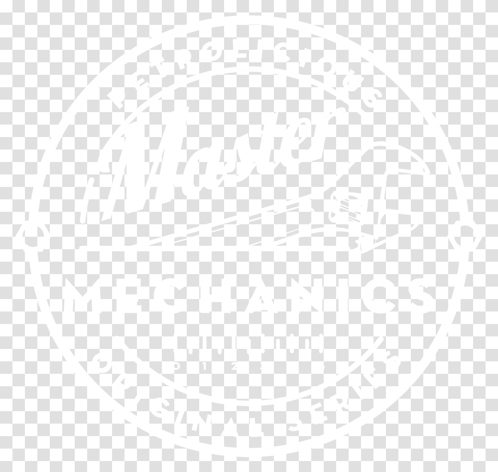 Ferrari Restorers Jhu Logo White, Label, Transportation Transparent Png