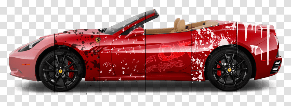 Ferrari Side View, Wheel, Machine, Tire, Car Transparent Png