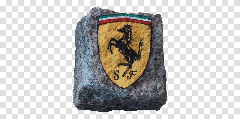 Ferrari Stallion, Rock, Armor, Rug, Shield Transparent Png