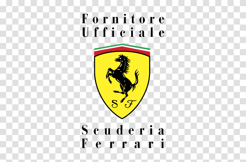 Ferrari Ufficiale Logo Vector, Trademark, Emblem, Bird Transparent Png