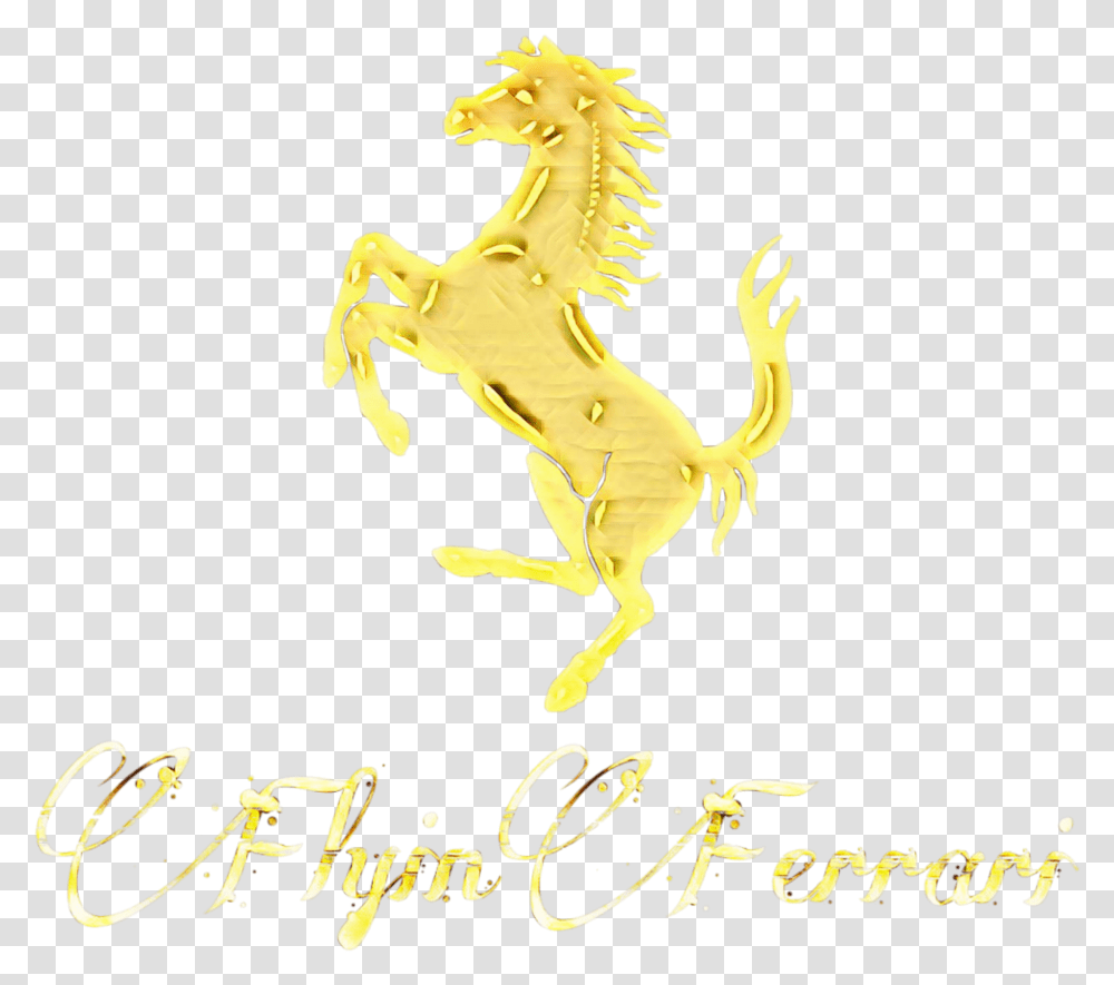 Ferrarigoesgold Stallion, Poster, Advertisement Transparent Png