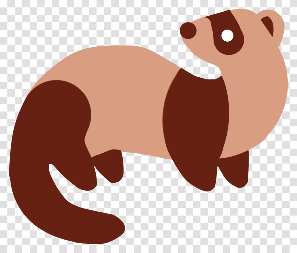 Ferret Emoji, Mammal, Animal, Wildlife, Aardvark Transparent Png