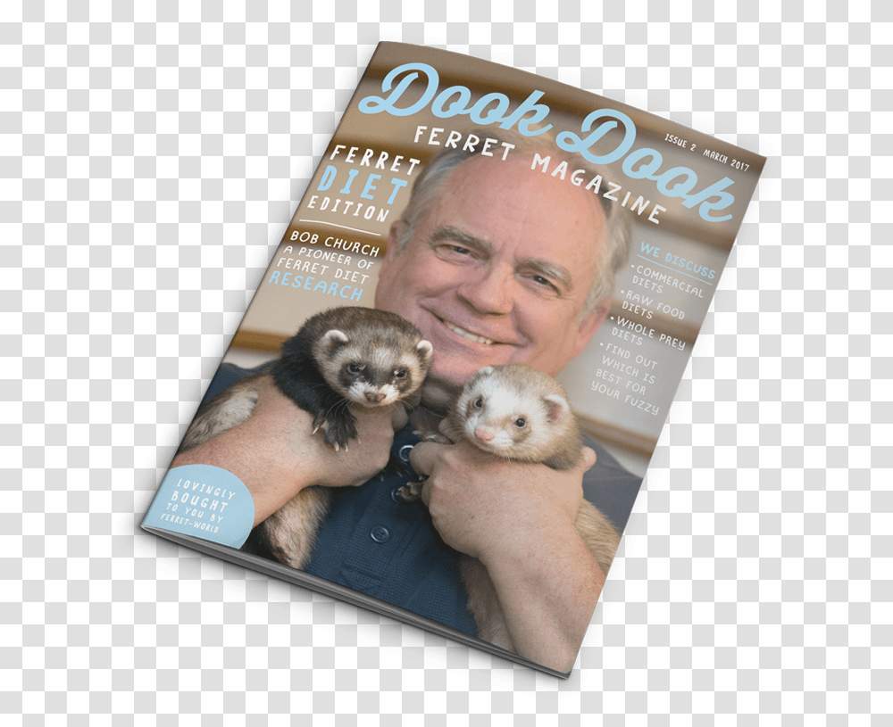 Ferret Magazine Subscription And Membership Details Sea Otter, Mammal, Animal, Person, Human Transparent Png