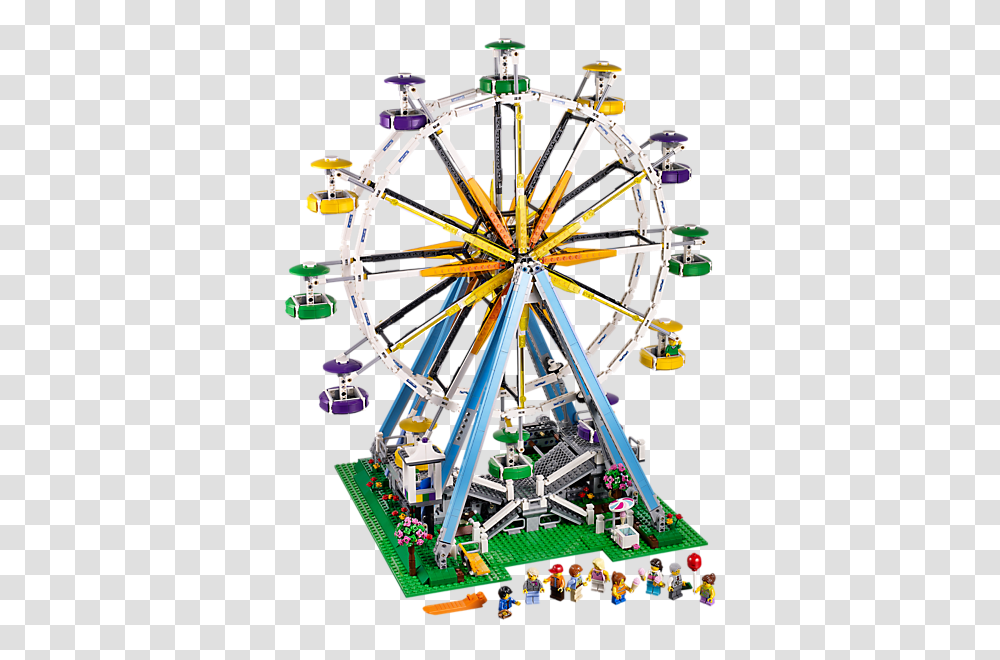 Ferris Wheel, Amusement Park, Theme Park, Toy, Crowd Transparent Png
