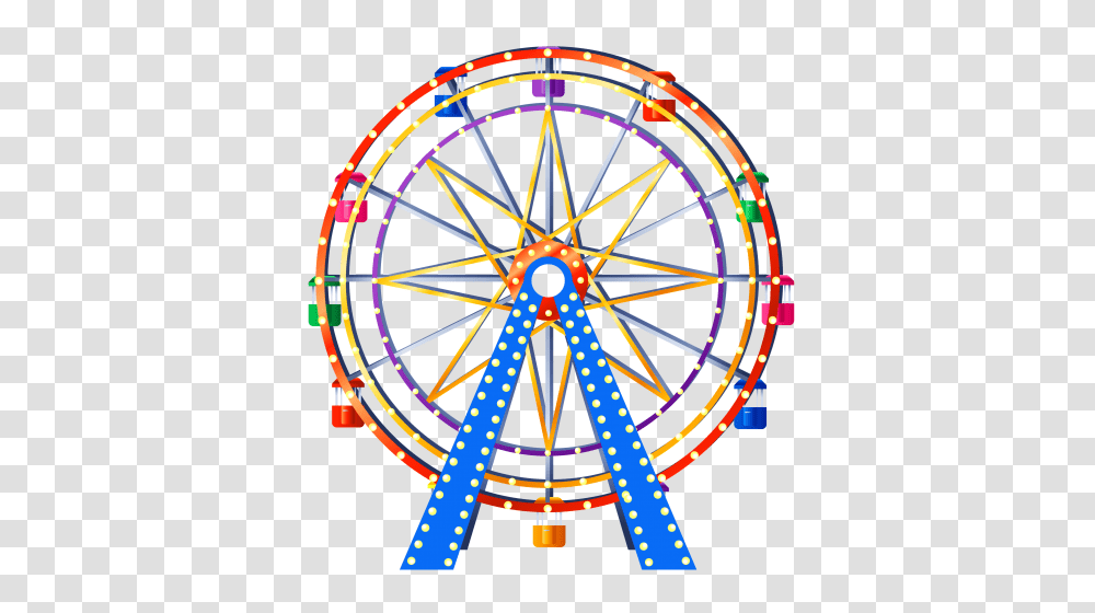 Ferris Wheel Clip Art, Amusement Park, Machine, Bicycle, Vehicle Transparent Png