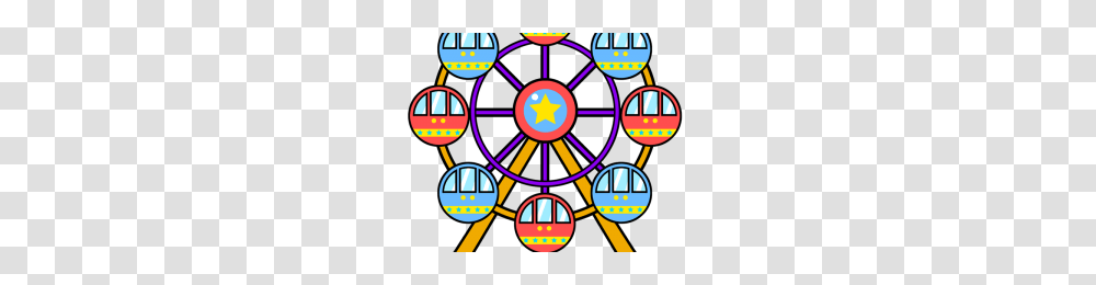 Ferris Wheel Clipart Image, Pac Man, Nuclear, Lighting Transparent Png