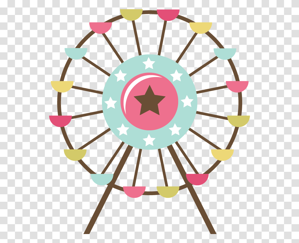 Ferris Wheel For Cutting Machines Circuscarnivalfair, Star Symbol, Network Transparent Png