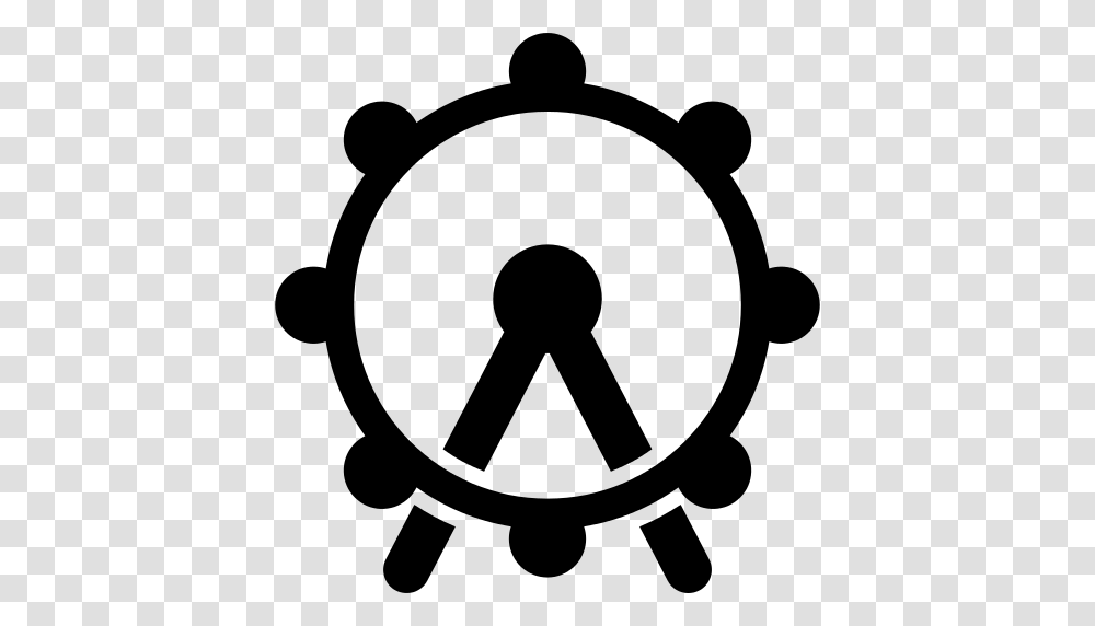 Ferris Wheel Icon, Gray, World Of Warcraft Transparent Png