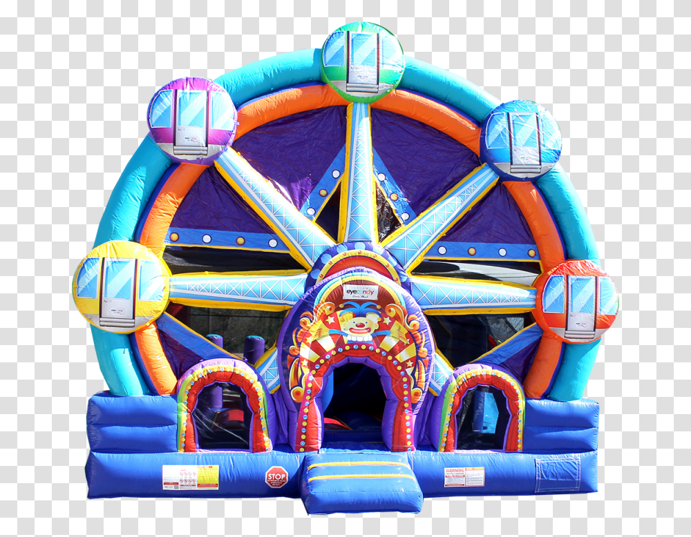 Ferris Wheel Inflatable, Toy Transparent Png