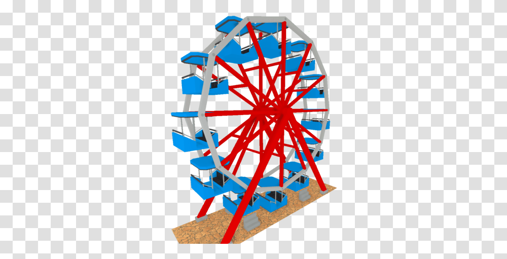 Ferris Wheel Roblox Theme Park Tycoon 2, Amusement Park Transparent Png