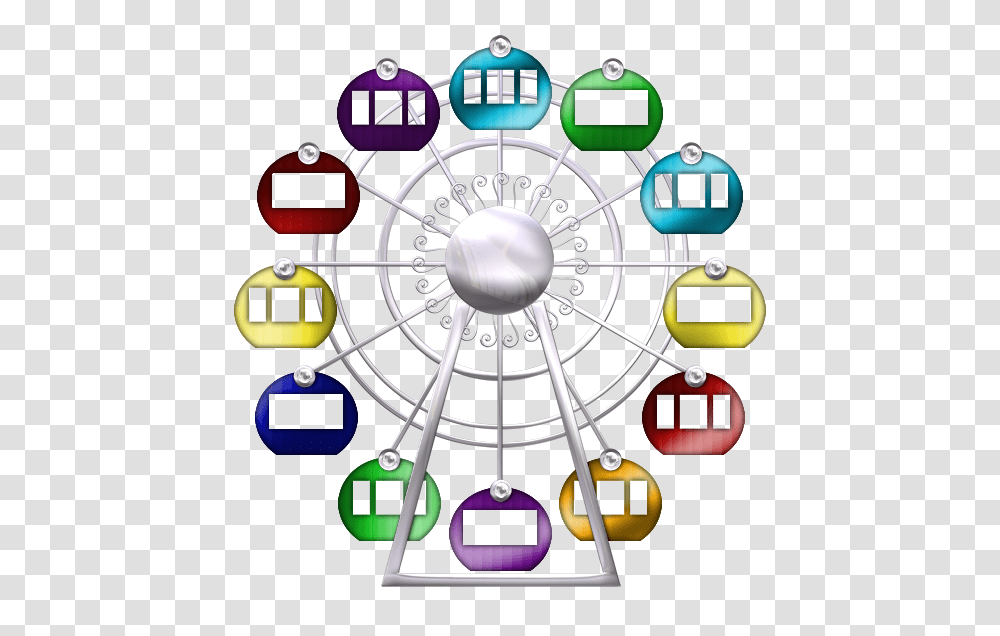 Ferriswheel Frame Clip Art And Album, Network, Mouse, Hardware, Computer Transparent Png