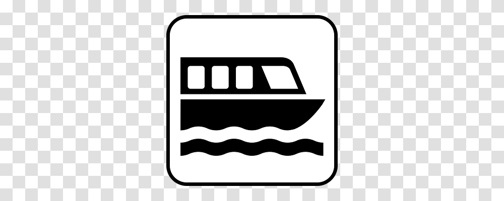 Ferry Transportation, Vehicle, Stencil Transparent Png