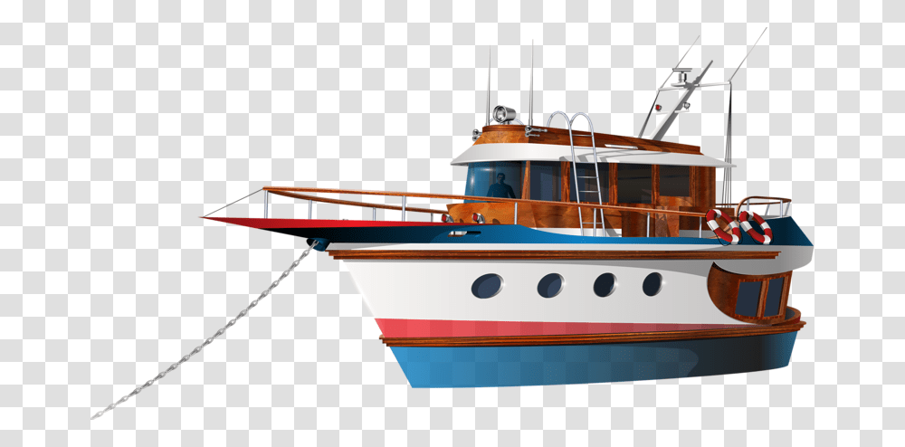 Ferry Ship Fishing, Boat, Vehicle, Transportation, Yacht Transparent Png