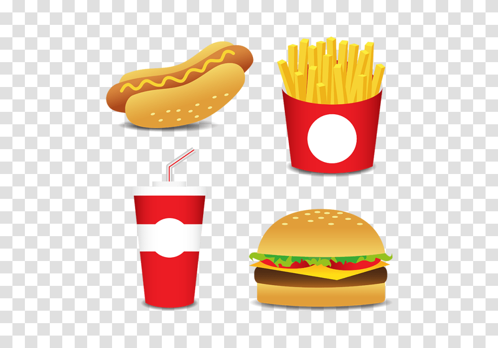 Fesat Food Icons Set Isolated Vector Illustration Americano Carne, Fries, Burger, Hot Dog Transparent Png