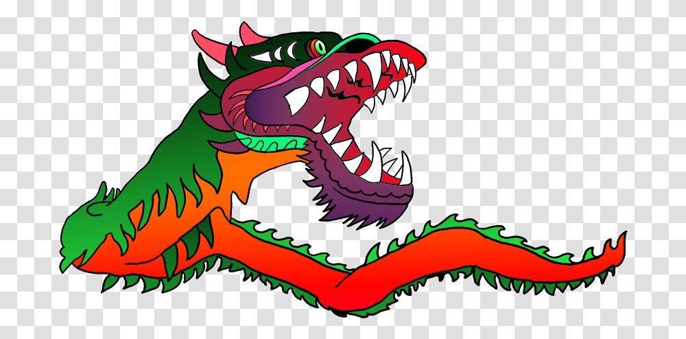 Festival Clipart Boat Chinese Chinese Dragon Cartoon, Teeth Transparent Png
