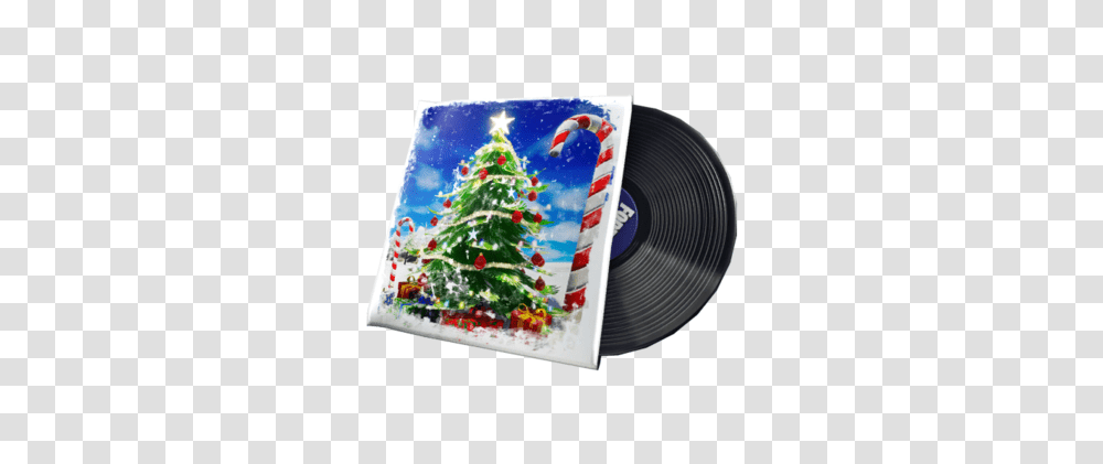 Festive Fortnite Festive Music, Tree, Plant, Ornament, Christmas Tree Transparent Png