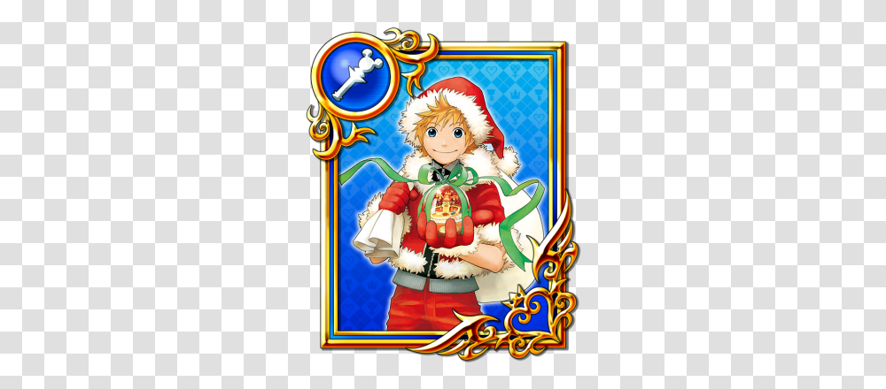 Festive Roxas Kingdom Hearts Snow Globe, Toy, Doll, Advertisement, Poster Transparent Png