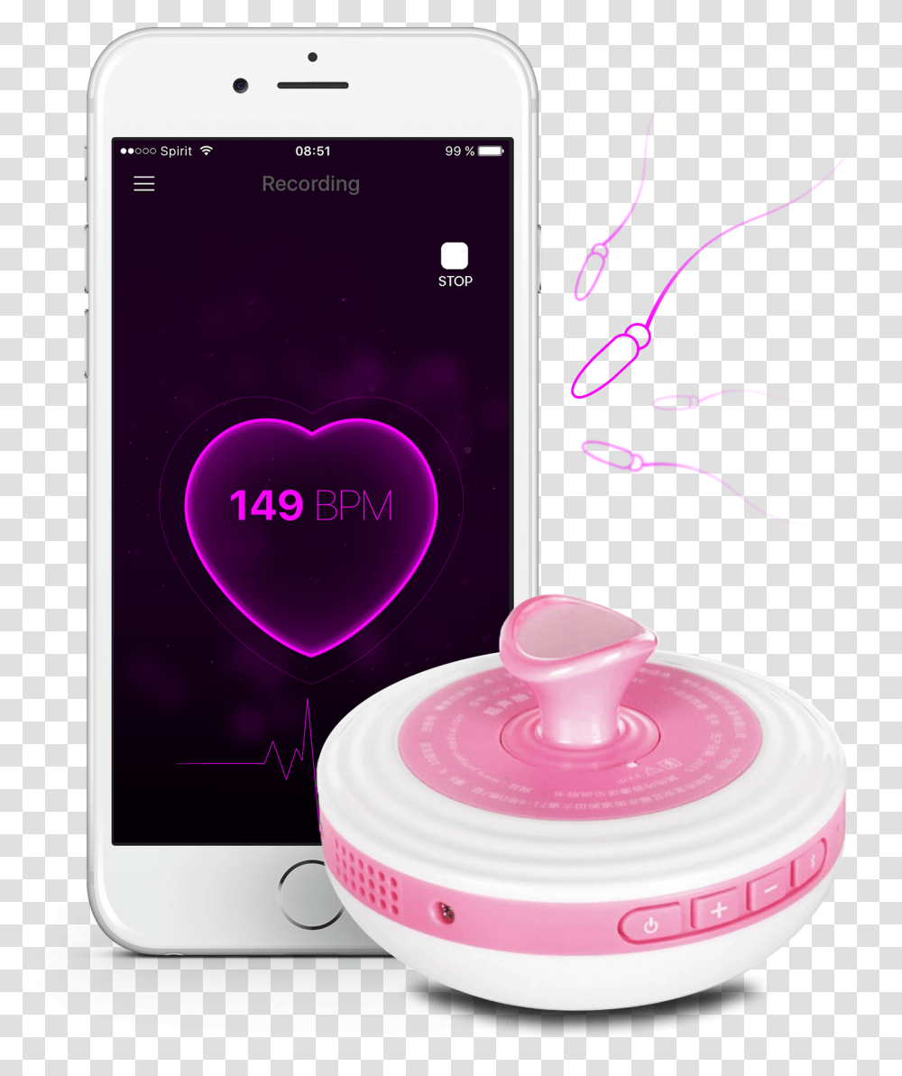 Fetal Doppler Baby Heart Monitor, Mobile Phone, Electronics, Cell Phone Transparent Png