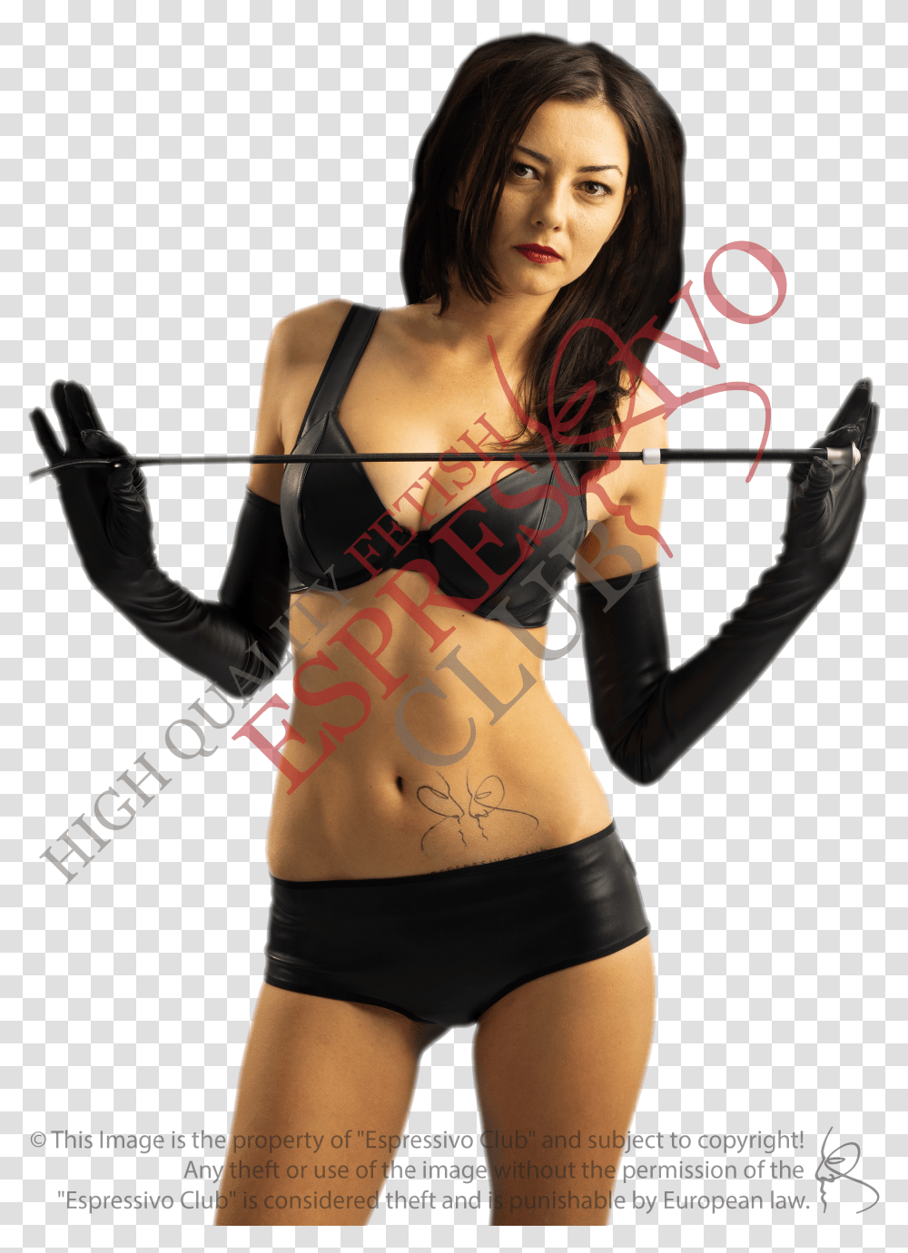 Fetish Leather Boyshort Bikini Bottom Photo Shoot Transparent Png