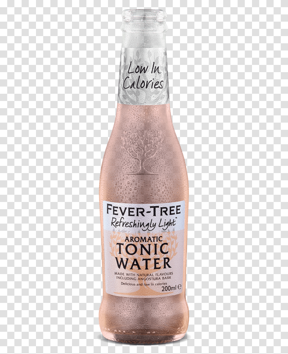 Fever Tree Aromatic Tonic Water, Beer, Alcohol, Beverage, Soda Transparent Png