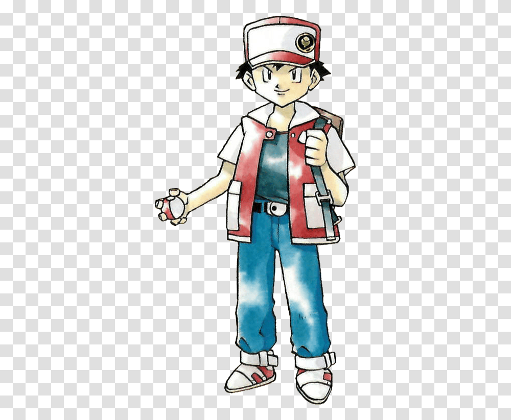 Few People Might Not Realize That Red Pokemon Red Blue, Person, Human, Clothing, Apparel Transparent Png