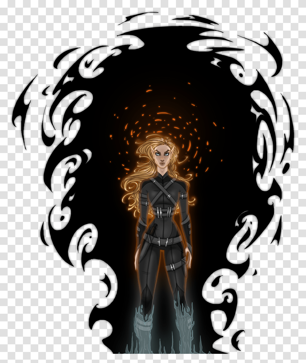 Feyre Da Troubletrain Court Of Mist And Ruins, Person, Sleeve, Samurai Transparent Png