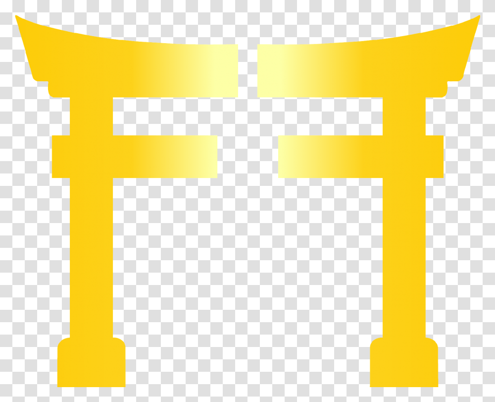 Ff Gold With Flare Cross, Sign, Number Transparent Png