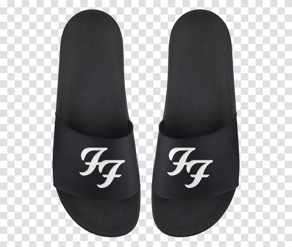 Ff Logo Slide Sandals, Clothing, Apparel, Shoe, Footwear Transparent Png