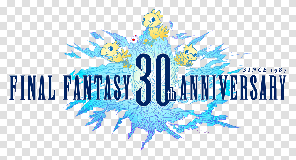 Ff30th Logo Yoko Rgb Final Fantasy 30th Anniversary, Outdoors, Nature, Sea Transparent Png